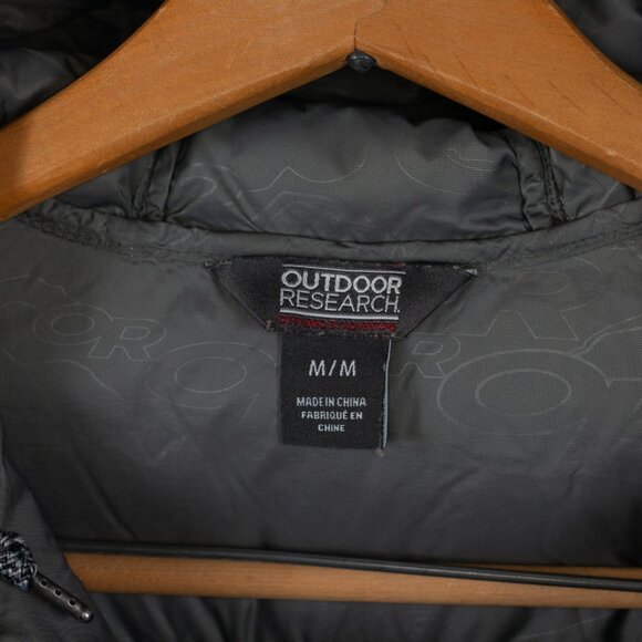 Outdoor Research Plaza Down Hoodie in Alloy - Women's MD - Picture 6 of 12